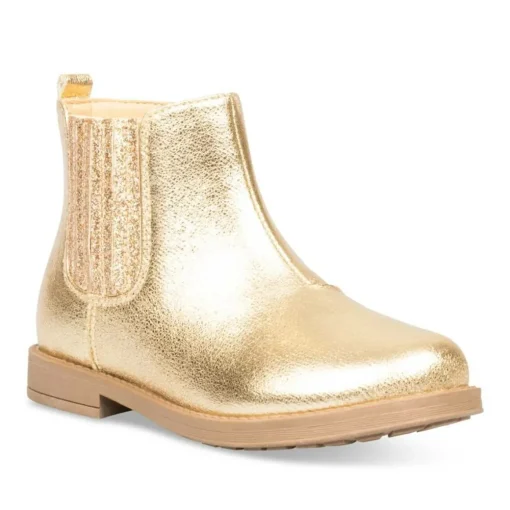 Bottines Chelsea OR Fille Motif Uni Fermeture éclair
