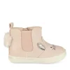 Bottines Chelsea ROSE Fille Motif Vernis Fermeture éclair