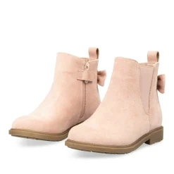 Bottines Chelsea ROSE Fille Motif Uni Fermeture éclair