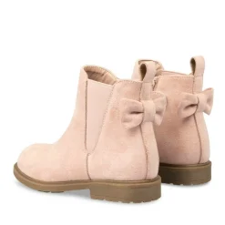 Bottines Chelsea ROSE Fille Motif Uni Fermeture éclair