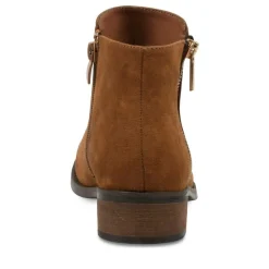 Bottines COGNAC Femme Fermeture éclair
