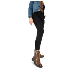 Bottines COGNAC Femme Motif Uni Fermeture éclair