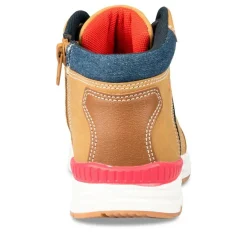 Bottines COGNAC Garçon Elastique