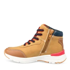 Bottines COGNAC Garçon Elastique