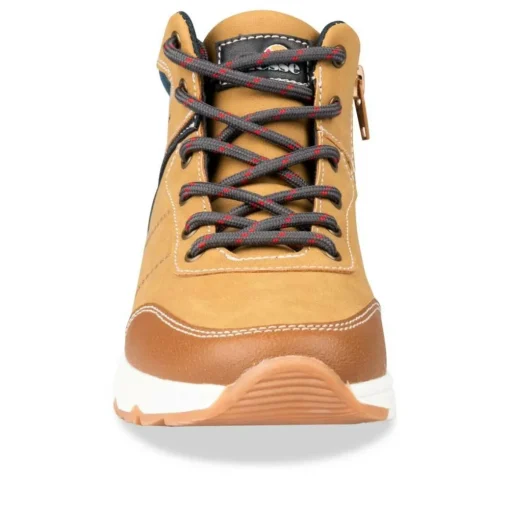 Bottines COGNAC Garçon Elastique