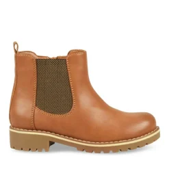 Bottines COGNAC Garçon Fermeture éclair