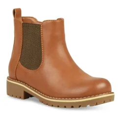 Bottines COGNAC Garçon Fermeture éclair