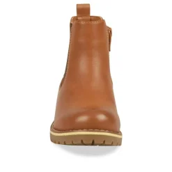 Bottines COGNAC Garçon Fermeture éclair