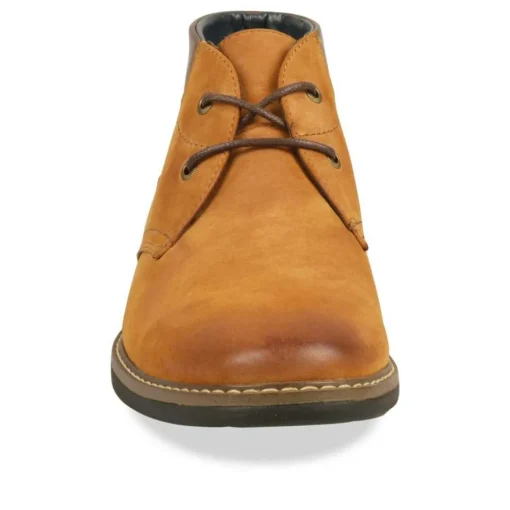 Bottines COGNAC Homme Lacets