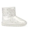 Bottines Fourré ARGENT Fille Motif Uni A Enfiler