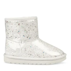 Bottines Fourré ARGENT Fille Motif Uni A Enfiler