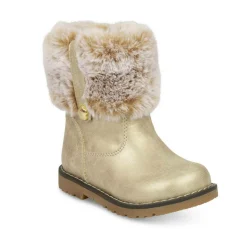 Bottines Fourré ARGENT Fille Fermeture éclair