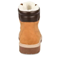 Bottines Fourré COGNAC Homme Lacets