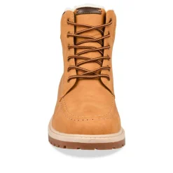 Bottines Fourré COGNAC Homme Lacets