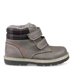 Bottines Fourré GRIS Garçon Scratch
