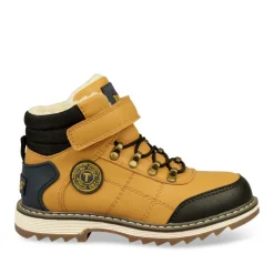 Bottines Fourré JAUNE Garçon Scratch