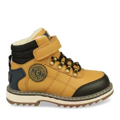 Bottines Fourré JAUNE Garçon Scratch