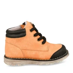 Bottines Fourré JAUNE Garçon Lacets