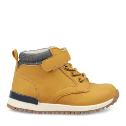 Bottines Fourré JAUNE Garçon Scratch