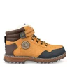 Bottines Fourré JAUNE Garçon Motif Uni Scratch