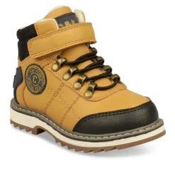 Bottines Fourré JAUNE Garçon Scratch