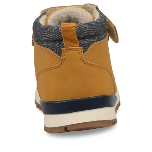 Bottines Fourré JAUNE Garçon Scratch