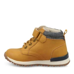 Bottines Fourré JAUNE Garçon Scratch