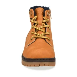 Bottines Fourré JAUNE Garçon Lacets
