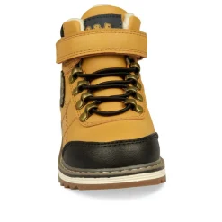 Bottines Fourré JAUNE Garçon Scratch