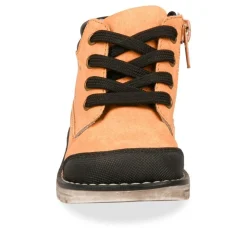 Bottines Fourré JAUNE Garçon Lacets