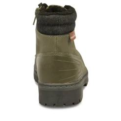 Bottines Fourré KAKI Garçon Lacets