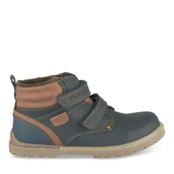 Bottines Fourré MARINE Garçon Motif Uni Scratch