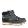 Bottines Fourré MARINE Garçon Motif Fausse Fourrure Lacets
