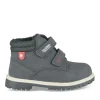 Bottines Fourré MARINE Garçon Motif Uni Scratch