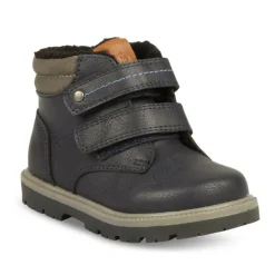 Bottines Fourré MARINE Garçon Scratch