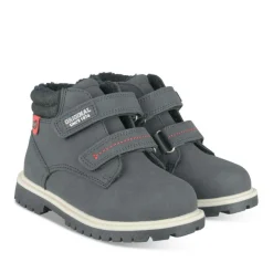 Bottines Fourré MARINE Garçon Motif Uni Scratch