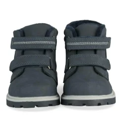 Bottines Fourré MARINE Garçon Motif Uni A Enfiler