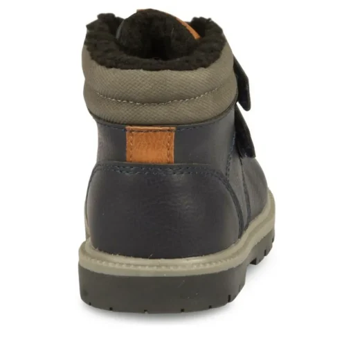 Bottines Fourré MARINE Garçon Scratch