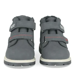Bottines Fourré MARINE Garçon Motif Uni Scratch