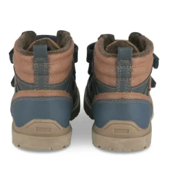 Bottines Fourré MARINE Garçon Motif Uni Scratch