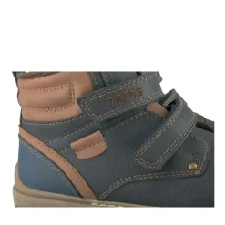 Bottines Fourré MARINE Garçon Motif Uni Scratch