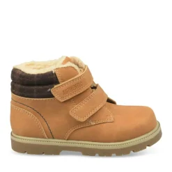 Bottines Fourré MARRON Garçon Scratch