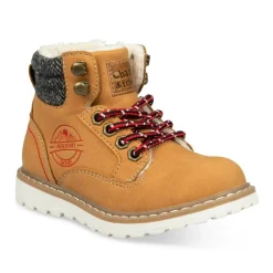 Bottines Fourré MARRON Garçon Lacets