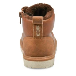 Bottines Fourré MARRON Garçon Lacets