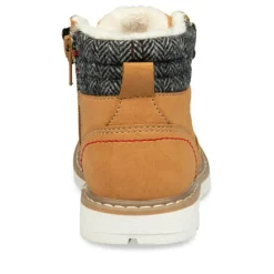 Bottines Fourré MARRON Garçon Lacets