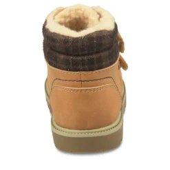 Bottines Fourré MARRON Garçon Scratch
