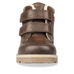 Bottines Fourré MARRON Garçon Scratch