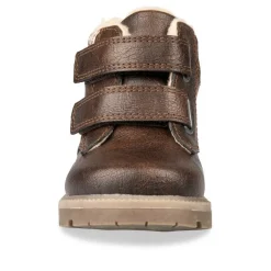 Bottines Fourré MARRON Garçon Scratch