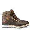 Bottines Fourré MARRON Homme Motif Uni Lacets