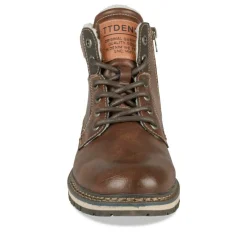 Bottines Fourré MARRON Homme A Enfiler